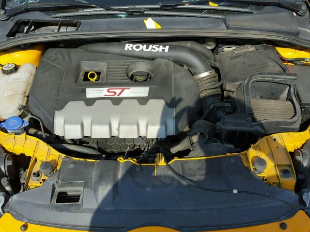 1FADP3L90DL214974 - 2013 FORD FOCUS ST YELLOW photo 7