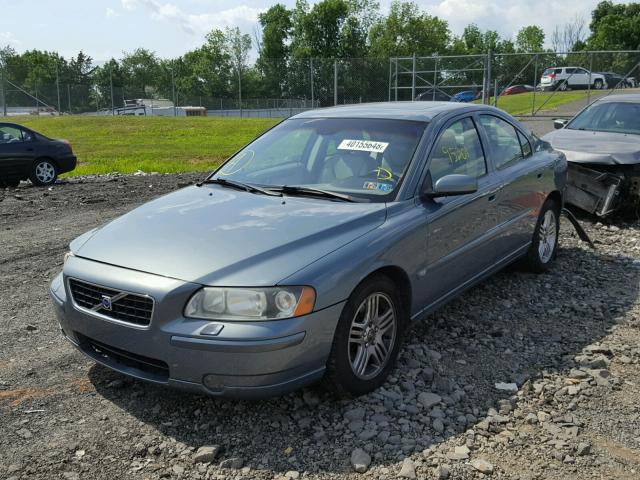 YV1RS592052432466 - 2005 VOLVO S60 2.5T BLUE photo 2