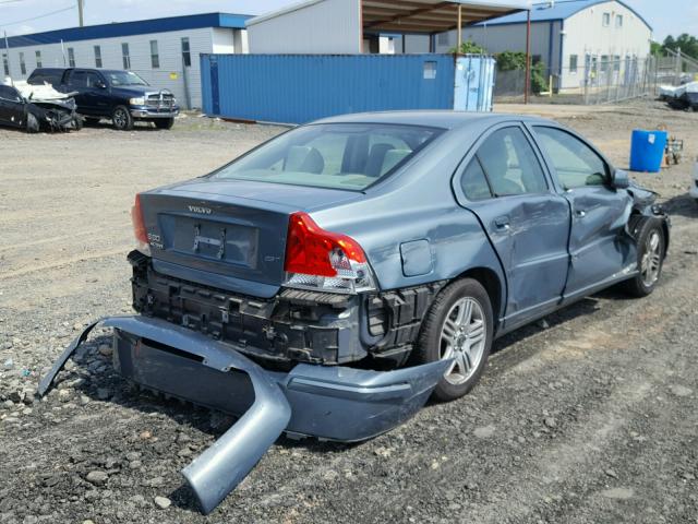 YV1RS592052432466 - 2005 VOLVO S60 2.5T BLUE photo 4