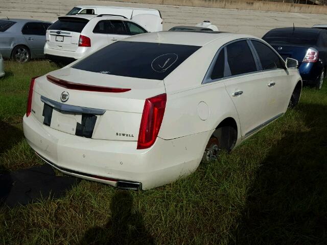 2G61P5S33E9308901 - 2014 CADILLAC XTS WHITE photo 4