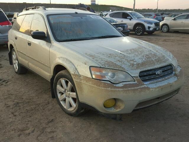 4S4BP61C067338588 - 2006 SUBARU LEGACY OUT WHITE photo 1