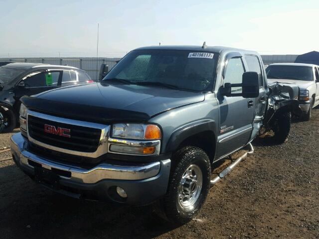 1GTHK23D97F113444 - 2007 GMC SIERRA K25 GRAY photo 2