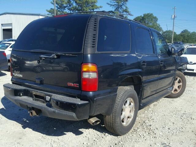 1GKEK63U11J301250 - 2001 GMC DENALI BLACK photo 4