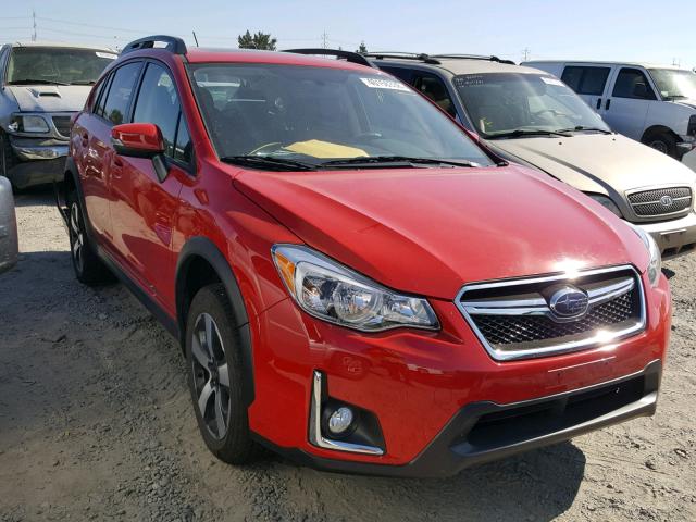 JF2GPABC5H8207280 - 2017 SUBARU CROSSTREK RED photo 1