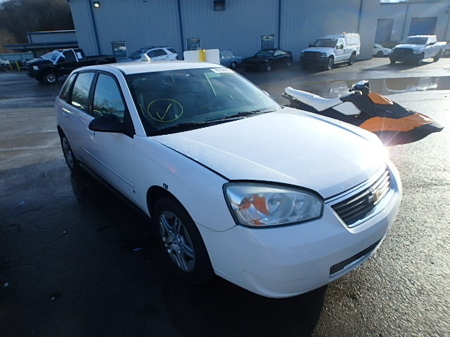 1G1ZS61896F166301 - 2006 CHEVROLET MALIBU MAX თეთრი ფოტო 1