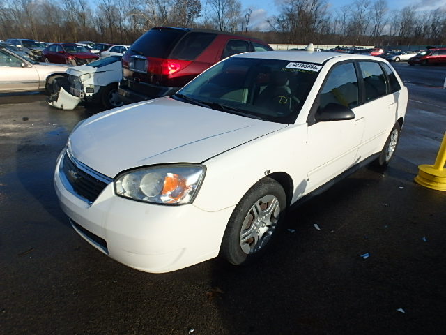 1G1ZS61896F166301 - 2006 CHEVROLET MALIBU MAX თეთრი ფოტო 2