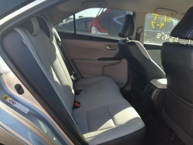 4T1BF1FK7GU256415 - 2016 TOYOTA CAMRY LE ვერცხლისფერი ფოტო 6