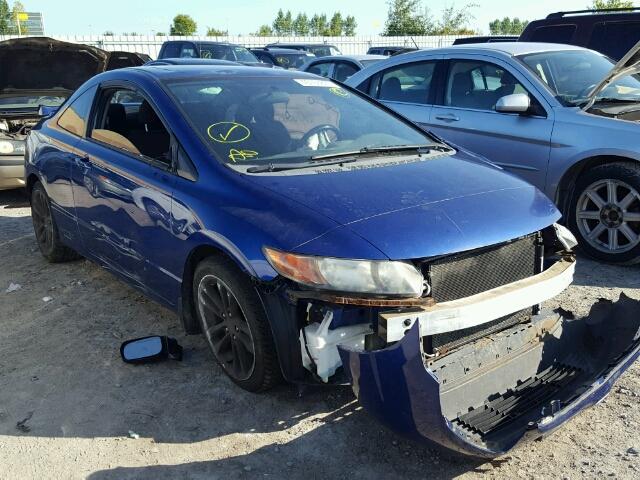 2HGFG21516H101159 - 2006 HONDA CIVIC SI BLUE photo 1