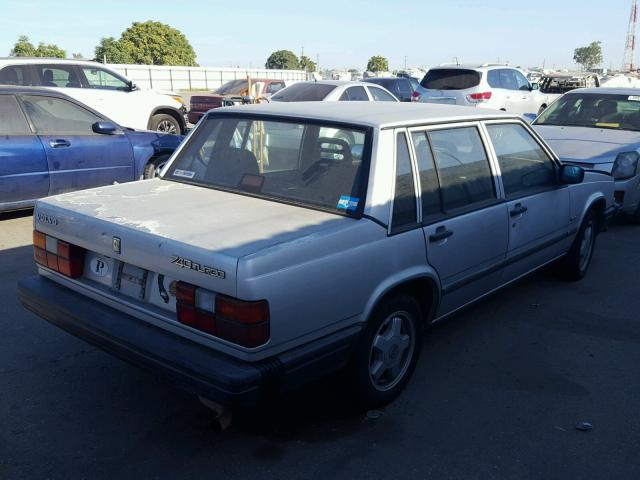 YV1FA8746K1354126 - 1989 VOLVO 740 Silber Foto 4