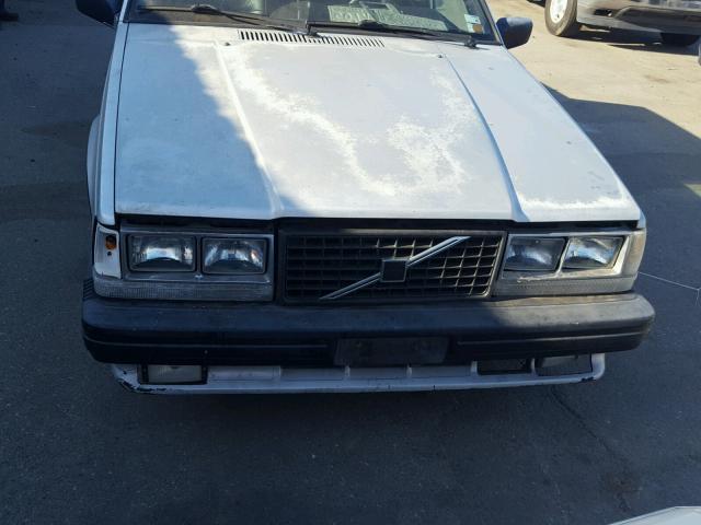 YV1FA8746K1354126 - 1989 VOLVO 740 SILVER photo 9