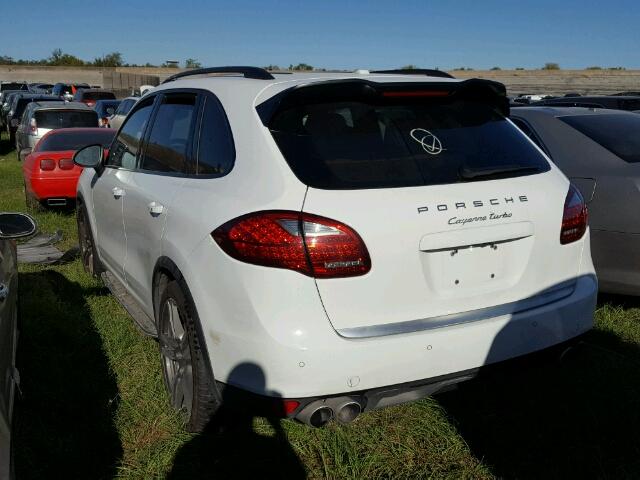 WP1AC2A25ELA80603 - 2014 PORSCHE CAYENNE WHITE photo 3