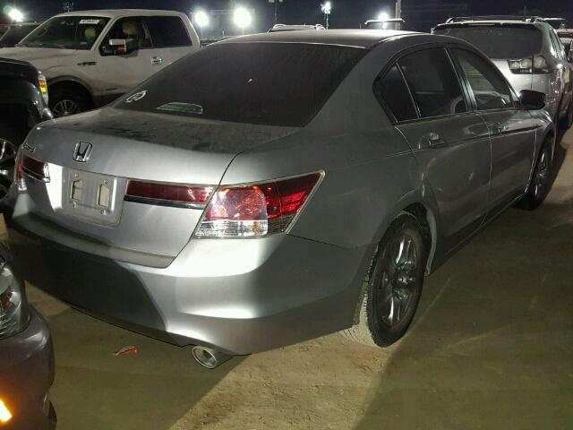 1HGCP2F49CA226598 - 2012 HONDA ACCORD SILVER photo 4