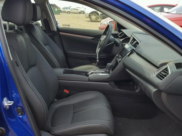 JHMFC1F76JX004430 - 2018 HONDA CIVIC EXL 蓝色 照片 5