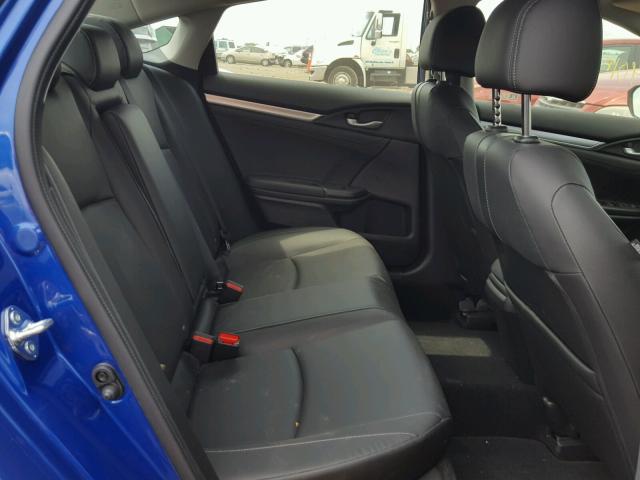 JHMFC1F76JX004430 - 2018 HONDA CIVIC EXL 蓝色 照片 6