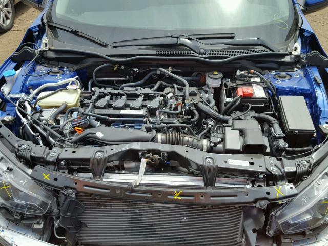 JHMFC1F76JX004430 - 2018 HONDA CIVIC EXL 蓝色 照片 7