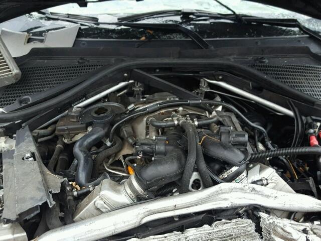 5YMGZ0C55E0C40609 - 2014 BMW X6 M BLACK photo 7