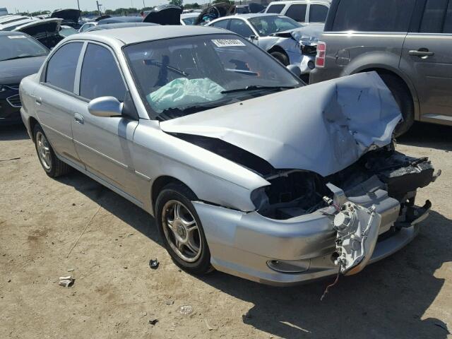 KNAFB121715086148 - 2001 KIA SEPHIA GRAY photo 1