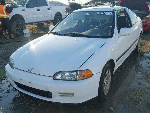 1HGEJ1129SL009226 - 1995 HONDA CIVIC EX WHITE photo 2