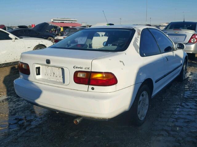 1HGEJ1129SL009226 - 1995 HONDA CIVIC EX WHITE photo 4