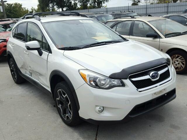 JF2GPAMC9FH246867 - 2015 SUBARU XV CROSSTR WHITE photo 1