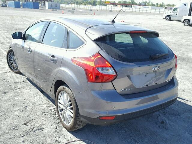 1FADP3N29EL406721 - 2014 FORD FOCUS TITA GRAY photo 3