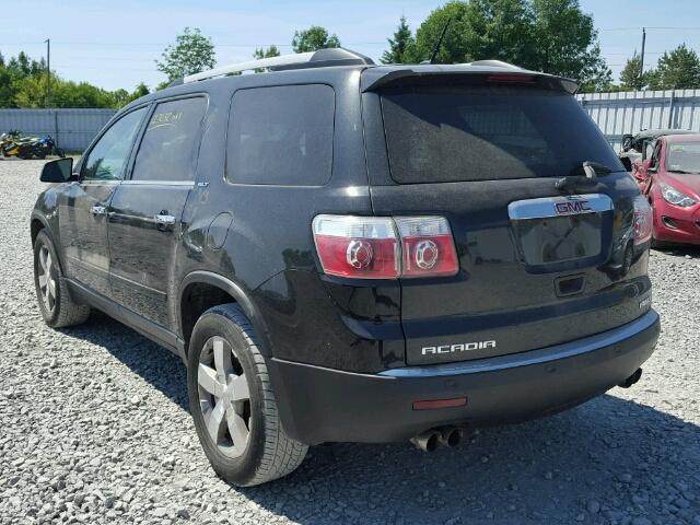 1GKLVMED5AJ209445 - 2010 GMC ACADIA SLT შავი ფოტო 3