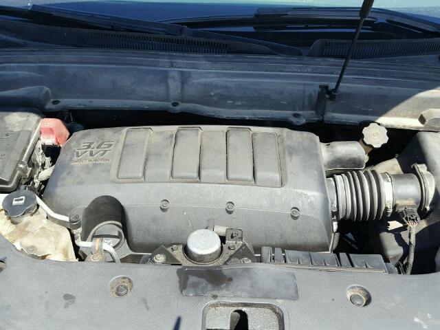 1GKLVMED5AJ209445 - 2010 GMC ACADIA SLT შავი ფოტო 7