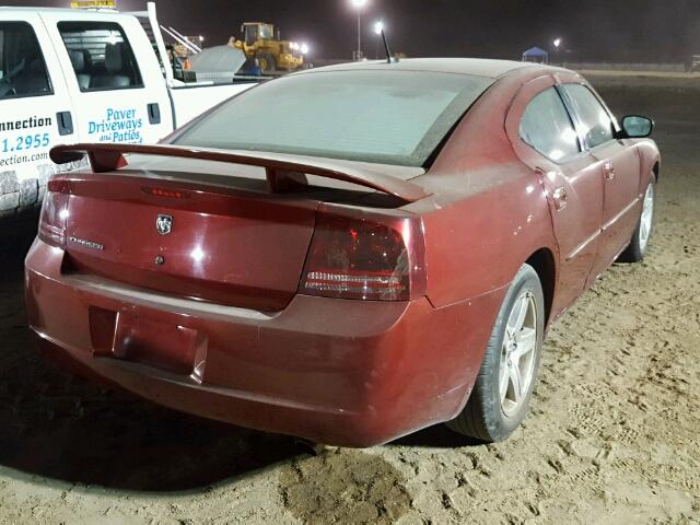 2B3KA53H38H188719 - 2008 DODGE CHARGER R/ RED photo 4