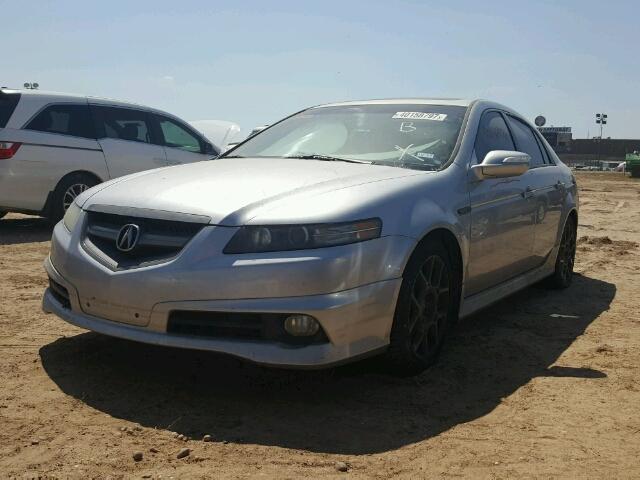 19UUA76657A036694 - 2007 ACURA TL TYPE S SILVER photo 2