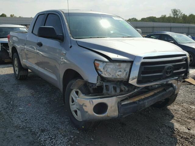 5TFUW5F14AX105968 - 2010 TOYOTA TUNDRA SILVER photo 1