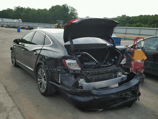 1G4ZP5SS3HU163286 - 2017 BUICK LACROSSE E BLACK photo 3