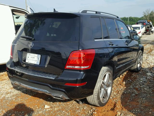 WDCGG5HBXFG339064 - 2015 MERCEDES-BENZ GLK 350 BLACK photo 4