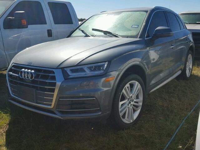 WA1CNAFY1J2016841 - 2018 AUDI Q5 GRAY photo 2