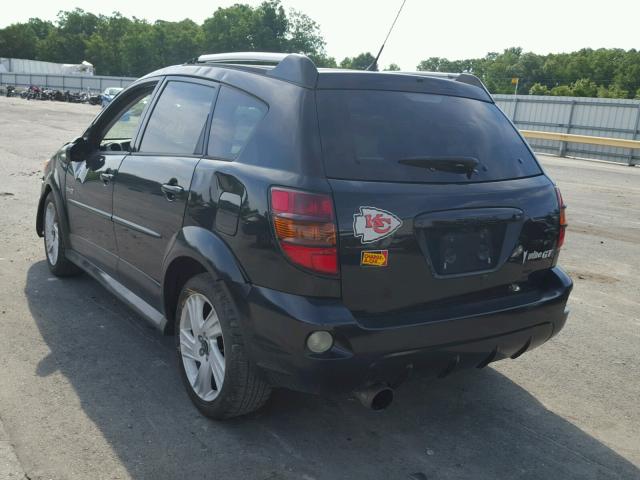 5Y2SN65LX6Z455183 - 2006 PONTIAC VIBE GT BLACK photo 3