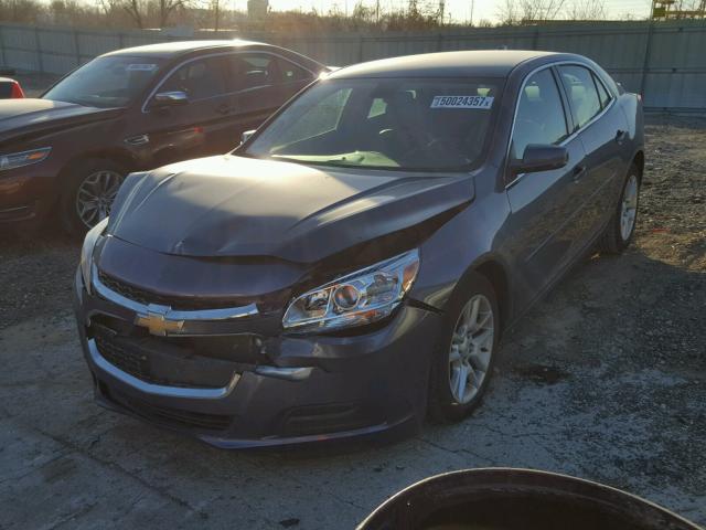1G11C5SL2FF228600 - 2015 CHEVROLET MALIBU 1LT BLUE photo 2