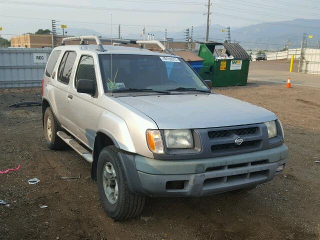 5N1ED28Y8YC596626 - 2000 NISSAN XTERRA XE SILVER photo 1