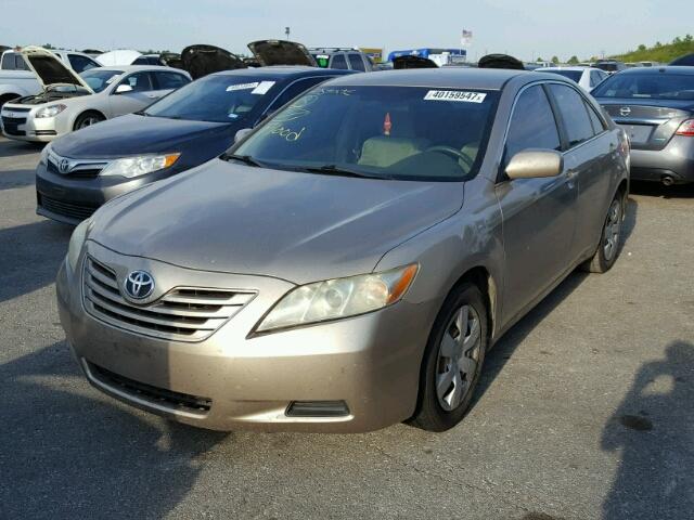 4T1BE46K49U313483 - 2009 TOYOTA CAMRY BASE TAN photo 2