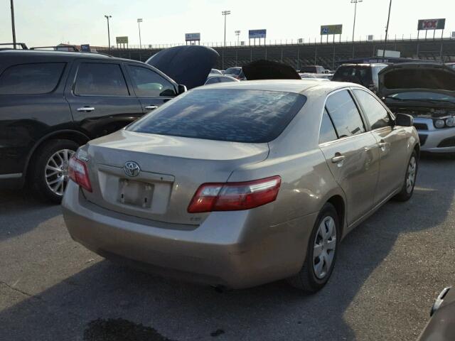 4T1BE46K49U313483 - 2009 TOYOTA CAMRY BASE TAN photo 4