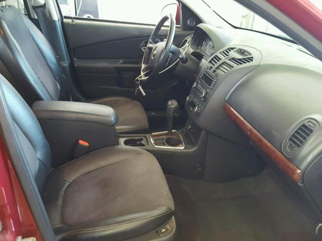 1G1ZU53836F212559 - 2006 CHEVROLET MALIBU LTZ 勃艮第红 照片 5