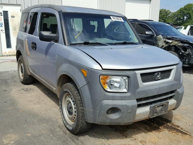 5J6YH173X4L008073 - 2004 HONDA ELEMENT LX GRAY photo 1