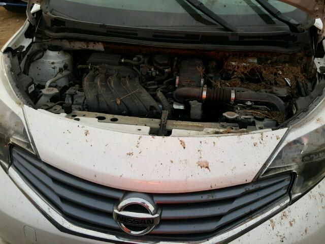 3N1CE2CP7FL392119 - 2015 NISSAN VERSA NOTE WHITE photo 7