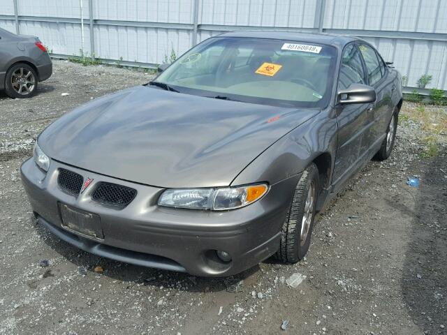 1G2WP52K12F270117 - 2002 PONTIAC GRAND PRIX BROWN photo 2