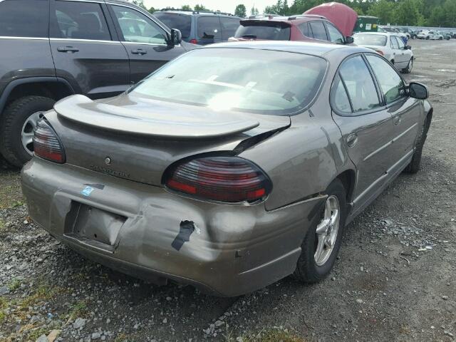 1G2WP52K12F270117 - 2002 PONTIAC GRAND PRIX BROWN photo 4