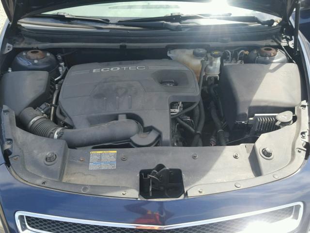 1G1ZG57B084222493 - 2008 CHEVROLET MALIBU LS BLUE photo 7