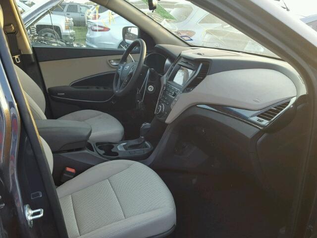 5NMZU3LB3HH033693 - 2017 HYUNDAI SANTA FE S 蓝色 照片 5