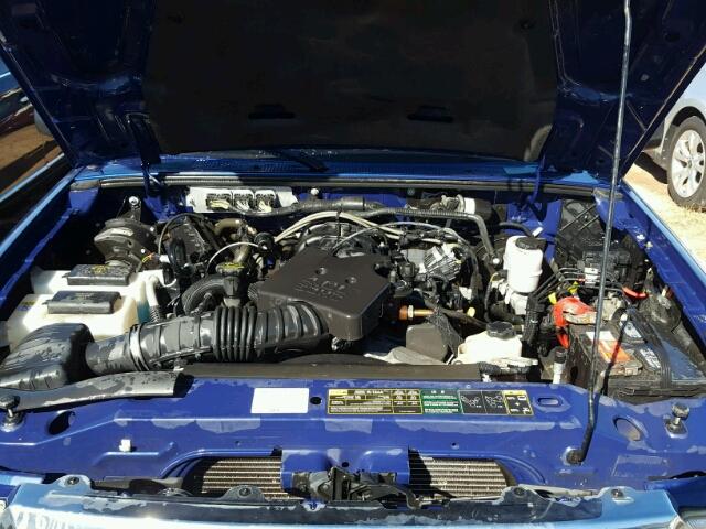 1FTKR1EE5BPA97487 - 2011 FORD RANGER BLUE photo 7