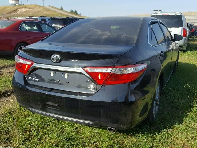 4T1BF1FKXGU509744 - 2016 TOYOTA CAMRY BLACK photo 4