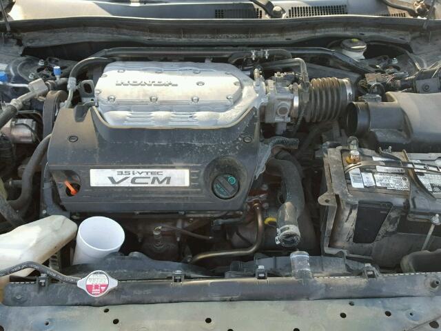 1HGCP36848A063715 - 2008 HONDA ACCORD EXL BLUE photo 7