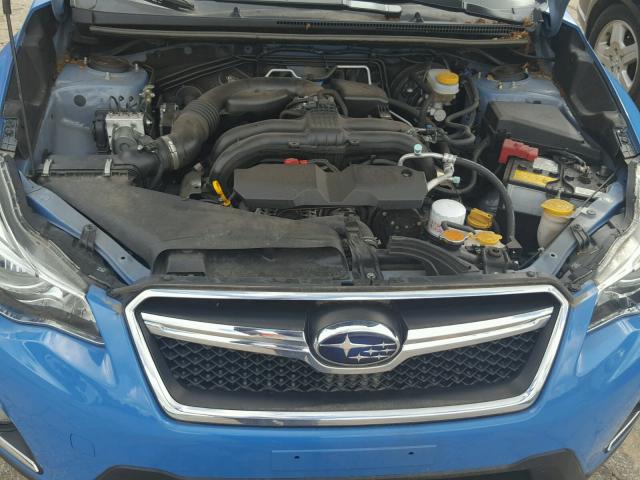 JF2GPABC1G8268270 - 2016 SUBARU CROSSTREK BLUE photo 7