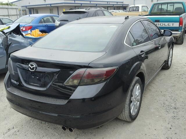 1YVHZ8DH2C5M38172 - 2012 MAZDA 6 I BLACK photo 4